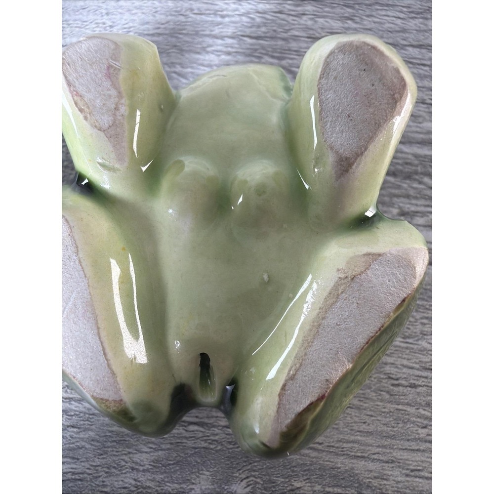 Vintage Glazed Anatomically Correct Ceramic Frogs Naughty Male And Female 2.5" - Picture 4 of 10